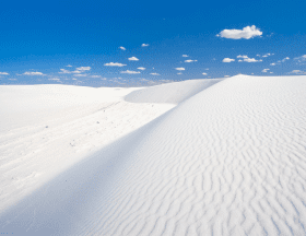 A photo of White Sands National Park